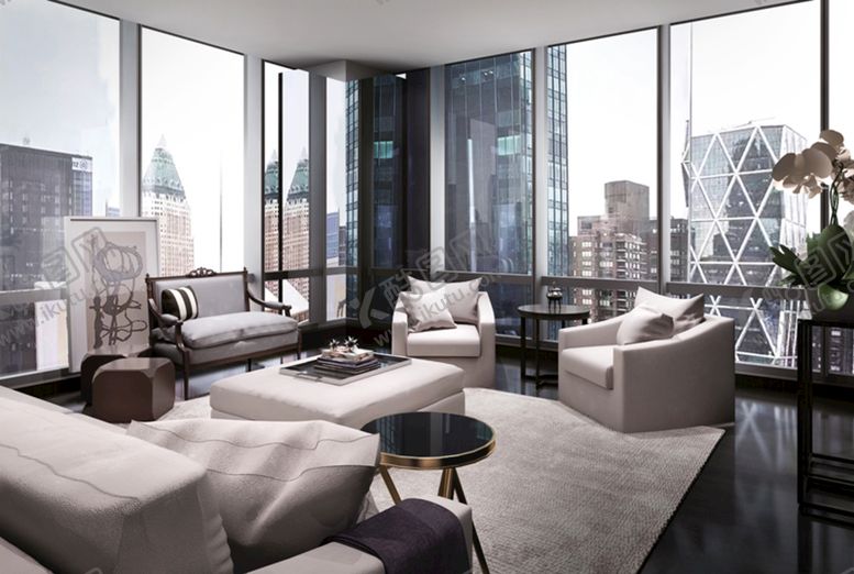 编号：35142609241241083863【酷图网】源文件下载-后现代客厅家装客厅效果