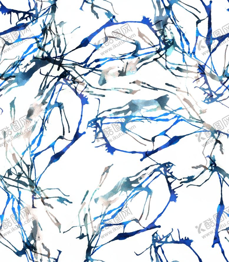 编号：25816706290733516268【酷图网】源文件下载-水彩支脉