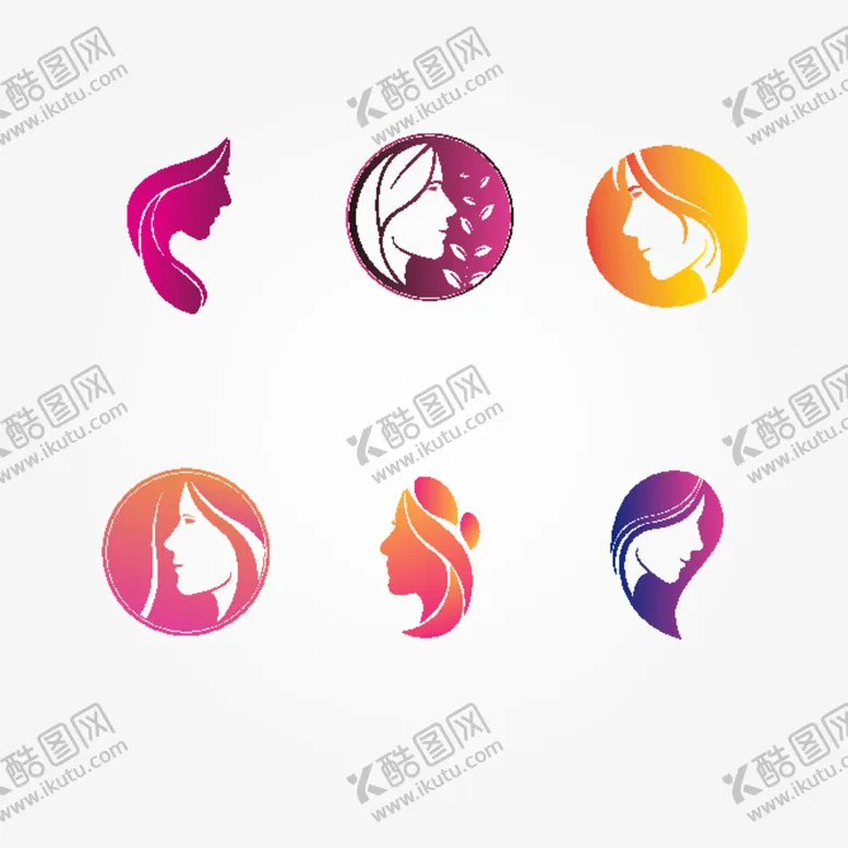 编号：72613601151115246991【酷图网】源文件下载-美容美发图标