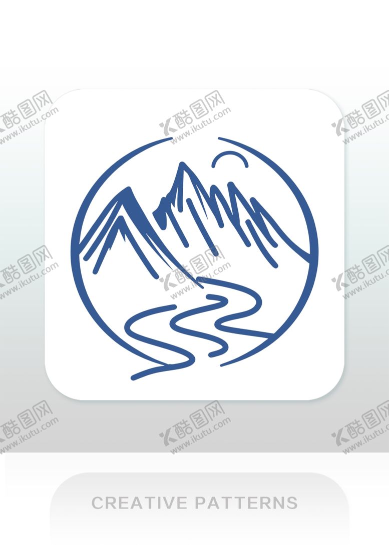 编号：99479402060547381074【酷图网】源文件下载-山图案