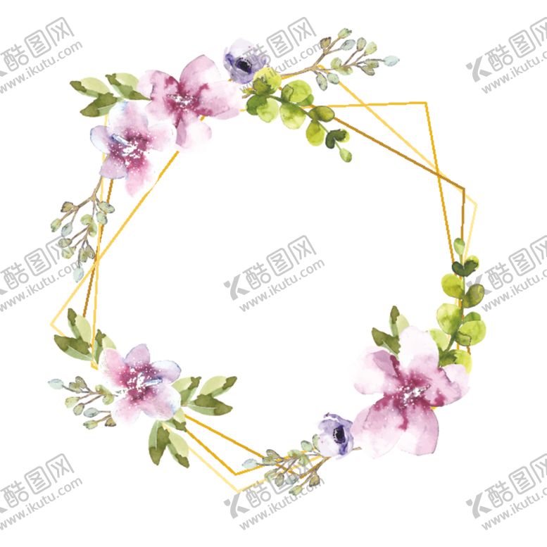 编号：87167207080107413274【酷图网】源文件下载-花卉边框