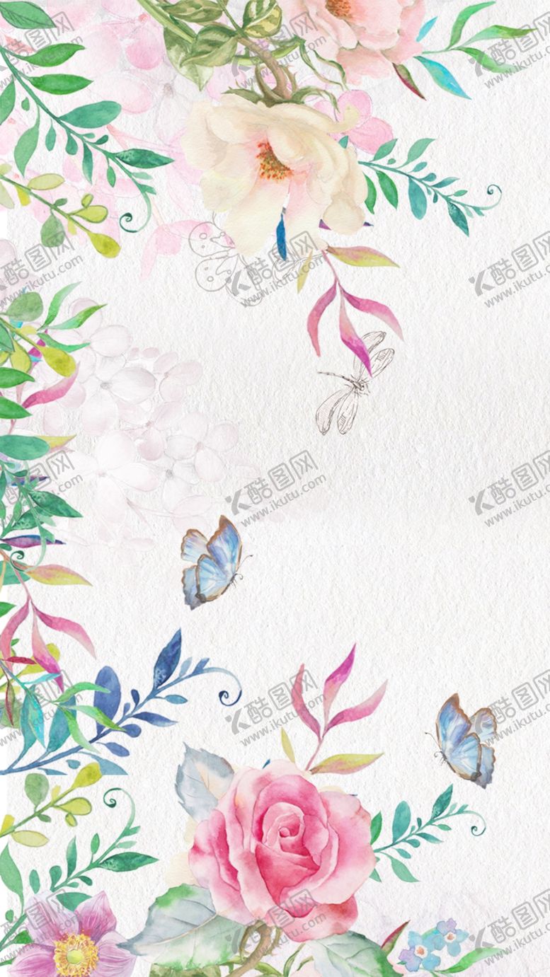 编号：24845609140103449729【酷图网】源文件下载-春天海报背景