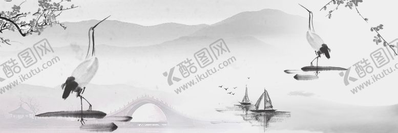 编号：73877605042250313449【酷图网】源文件下载-仙鹤拱桥