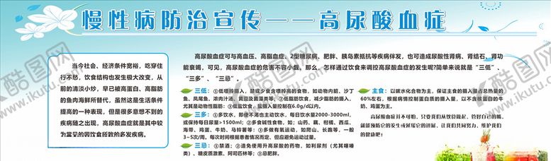 编号：64064807051348065271【酷图网】源文件下载-慢性病防治高尿酸血症