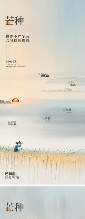 芒种24节气海报