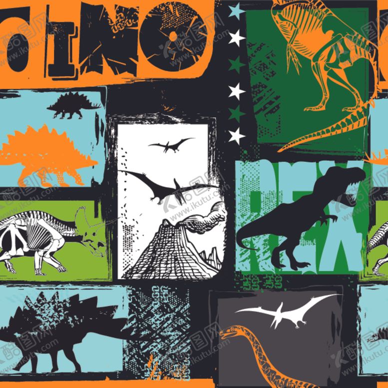 编号：50138009210025017001【酷图网】源文件下载-恐龙