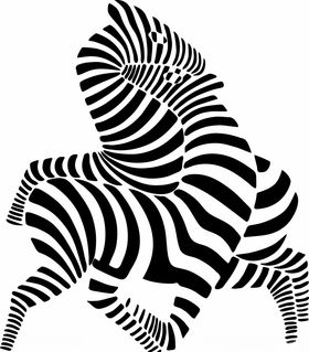 斑马矢量图