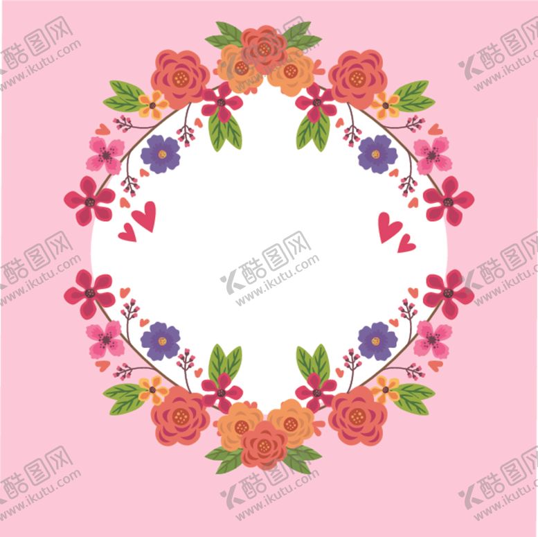 编号：33035605022218464593【酷图网】源文件下载-水彩花卉插画
