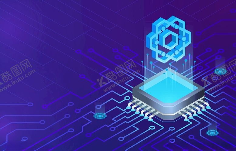 编号：70140704250513426557【酷图网】源文件下载-AI人工智能科技海报背景