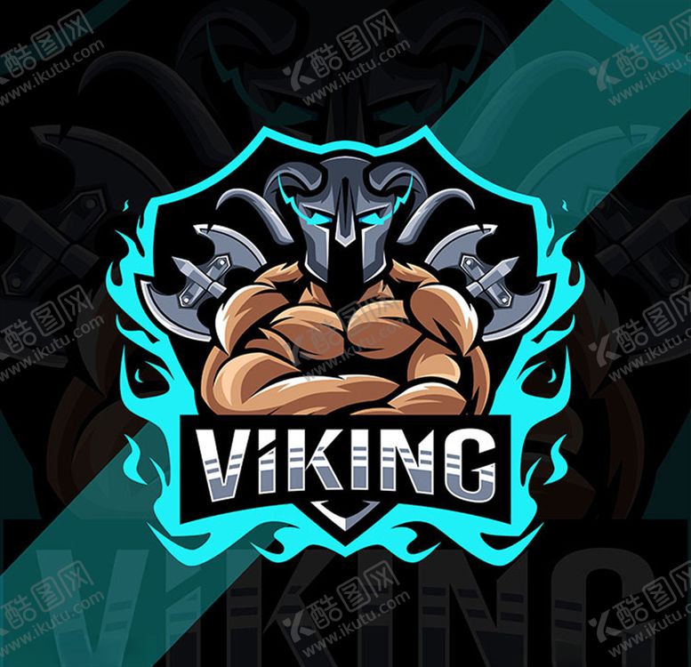 编号：32880509190114194417【酷图网】源文件下载-电竞战队LOGO
