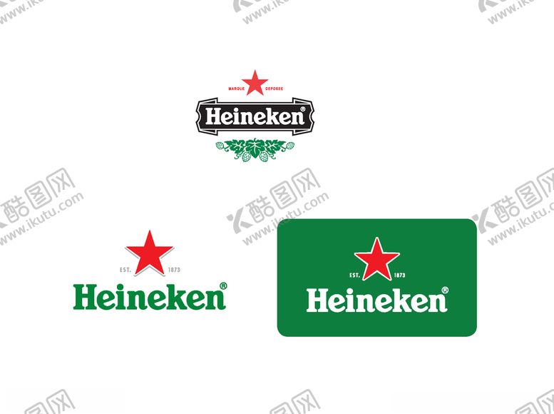 编号：22882405151156366286【酷图网】源文件下载-Heineken标志