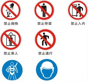 安全禁令标志