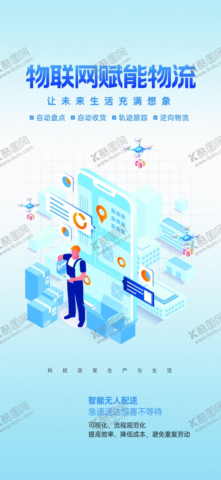 编号：89941401202352314811【酷图网】源文件下载-智能科技海报