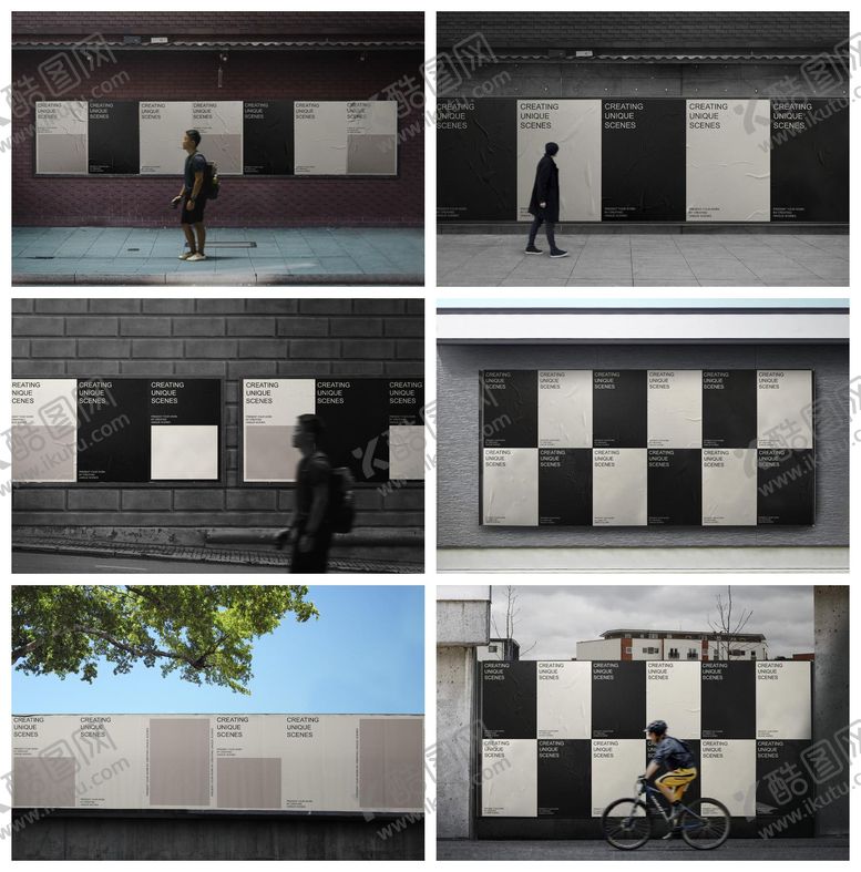 编号：30160602271946565332【酷图网】源文件下载-导视牌海报立牌样机