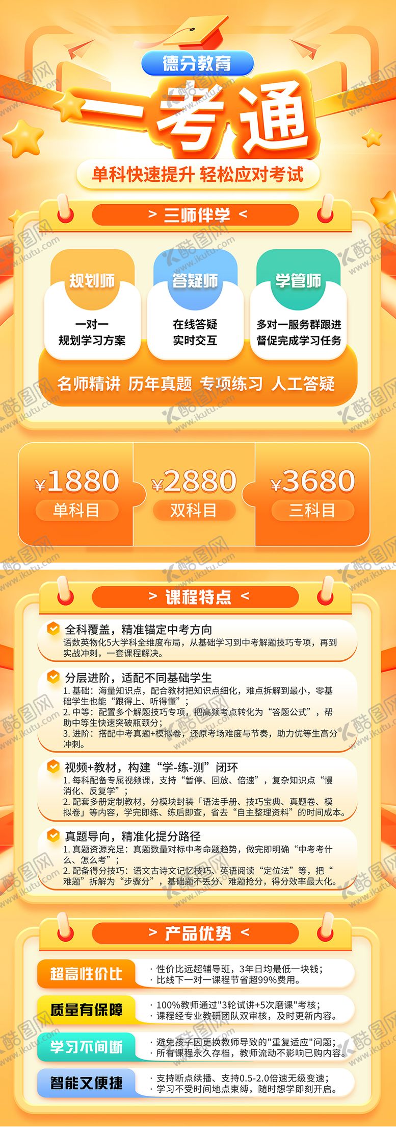 编号：65705201231250009198【酷图网】源文件下载-教培地推宣传单页