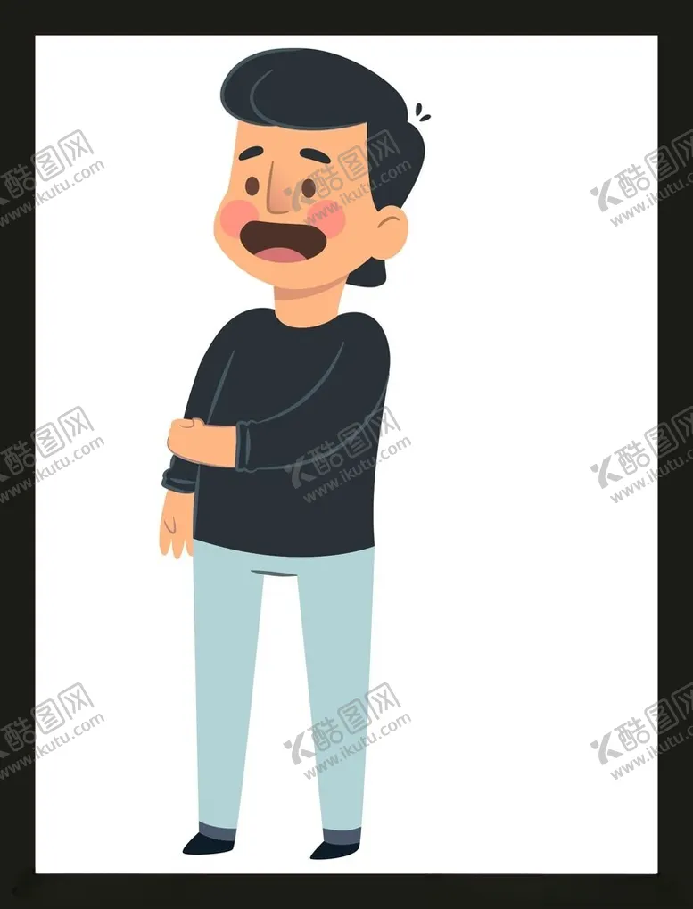编号：29139702172146307154【酷图网】源文件下载-手绘男人男孩