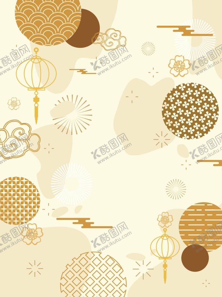 编号：92381409150339055371【酷图网】源文件下载-中式底纹