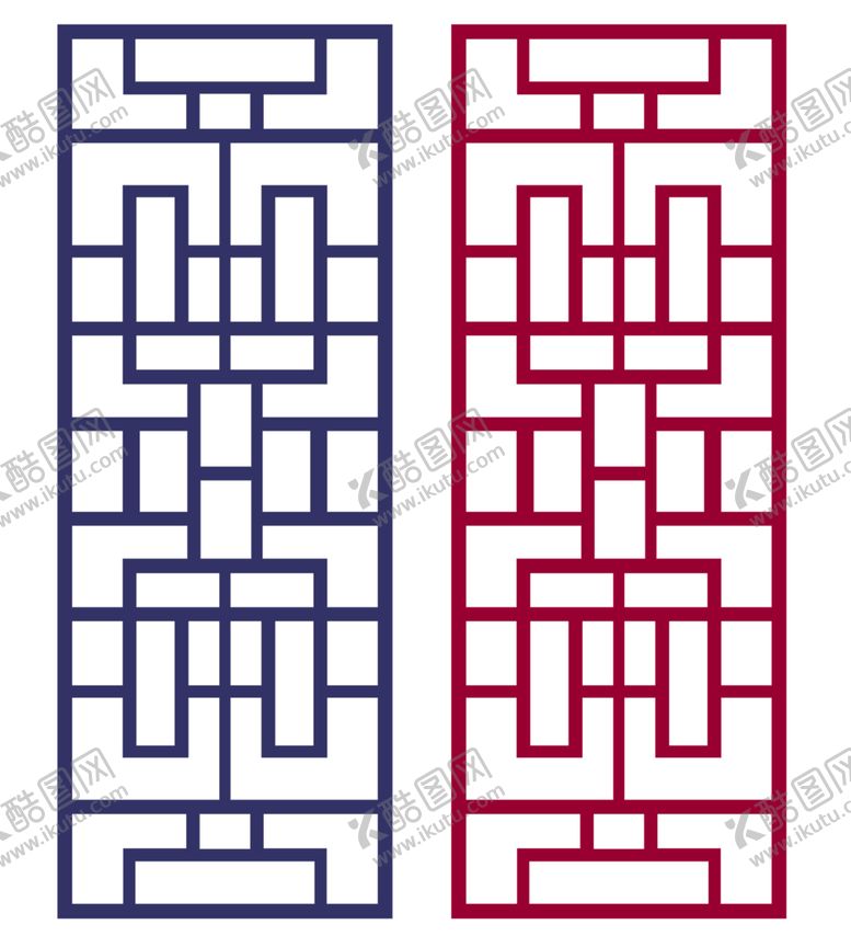 编号：96270110081435090857【酷图网】源文件下载-中式边框设计元素PSD分层素材