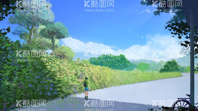 编号：60189912121144203331【酷图网】源文件下载-小清新简约创意海报图片