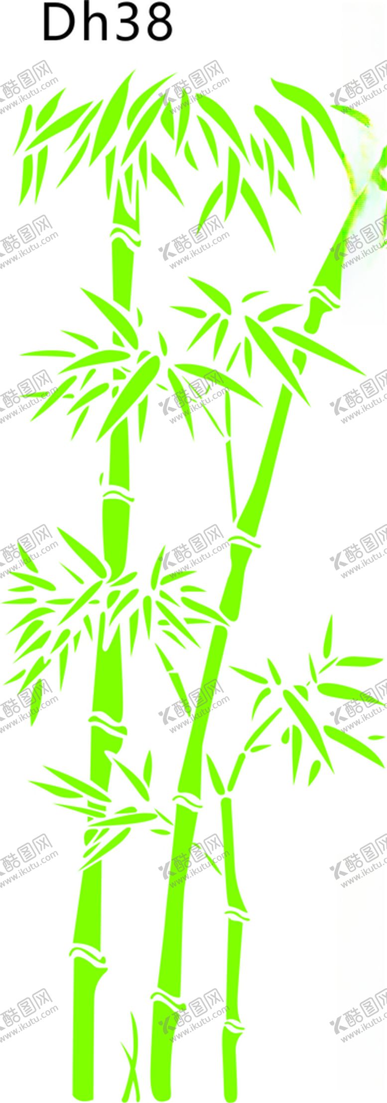 编号：63774007041805529713【酷图网】源文件下载-竹子矢量图案