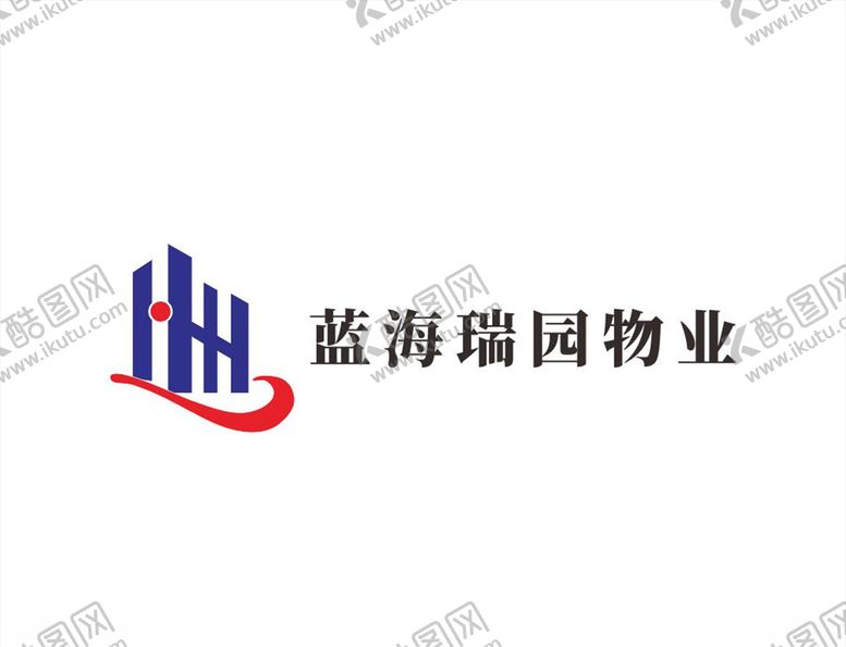 编号：45478307051029503109【酷图网】源文件下载-蓝海瑞园物业LOGO