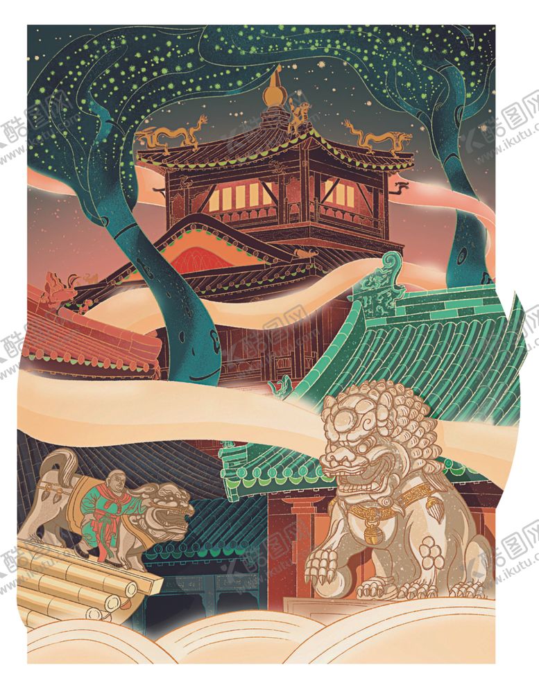 编号：22662806301519496825【酷图网】源文件下载-古建筑