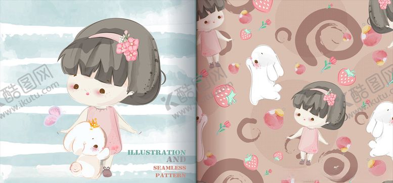 编号：34777510281909278596【酷图网】源文件下载-卡通女孩