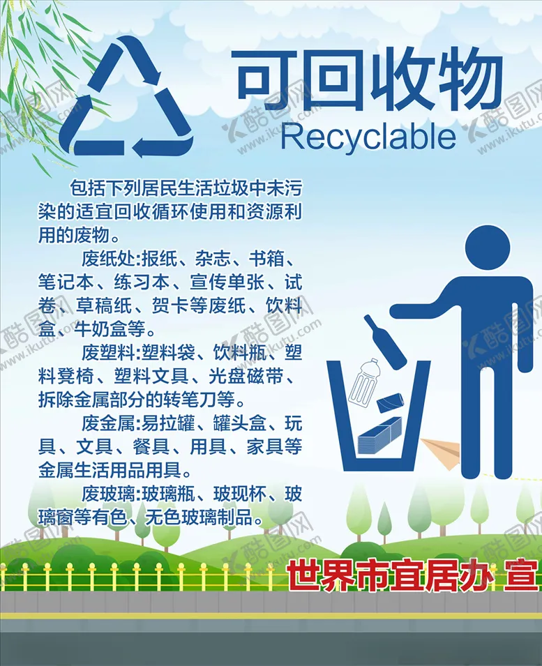 编号：68720705092155177481【酷图网】源文件下载-垃圾分类