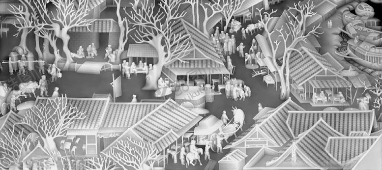 编号：97997205010735091666【酷图网】源文件下载-精雕图浮雕图灰度图黑白图