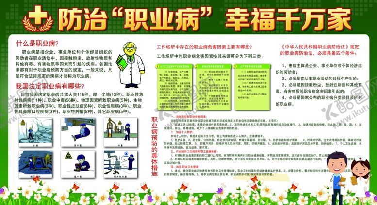编号：78010906242149551794【酷图网】源文件下载-职业病防治宣传栏