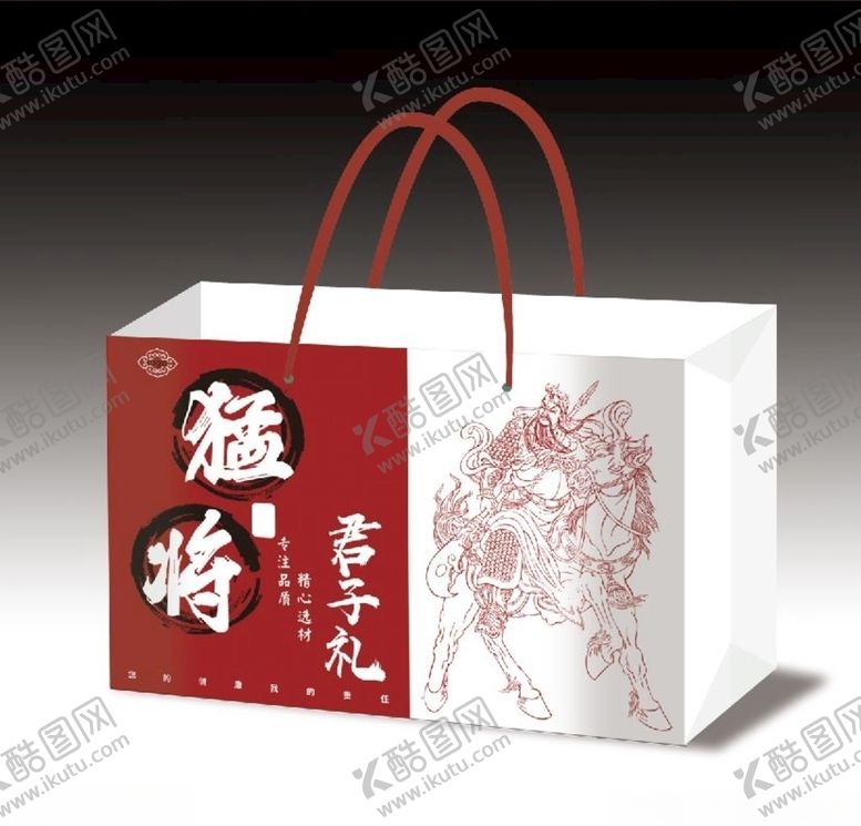 编号：92096406250703392552【酷图网】源文件下载-猛将手提袋