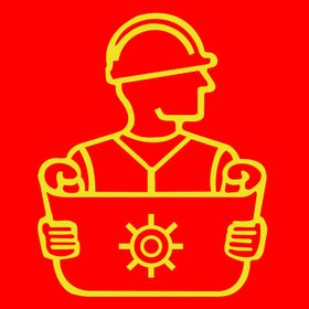 建筑工地人物图标