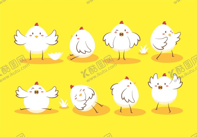 编号：29506309250956588531【酷图网】源文件下载-卡通鸡