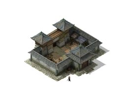 游戏房屋建筑物元素