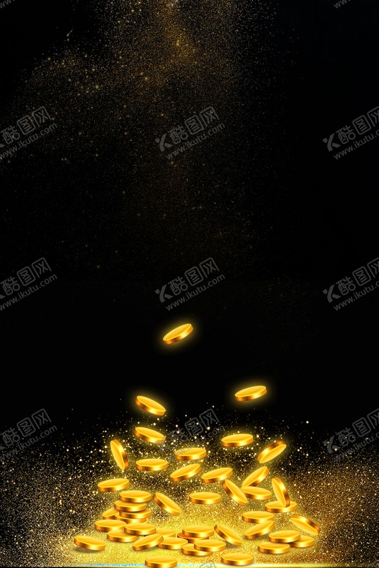 编号：63910905081407551964【酷图网】源文件下载-金融金币