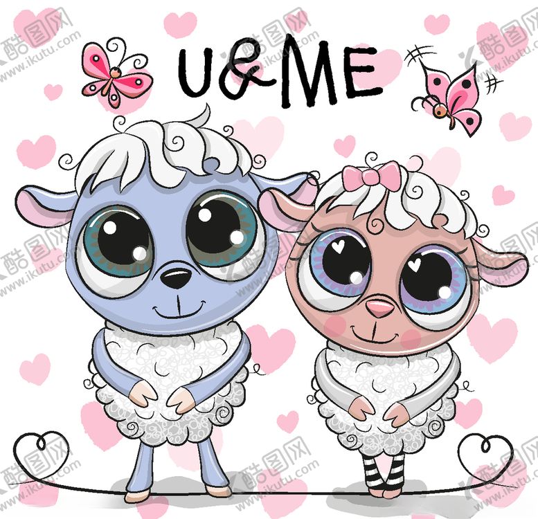 编号：55675409151456018437【酷图网】源文件下载-卡通羊