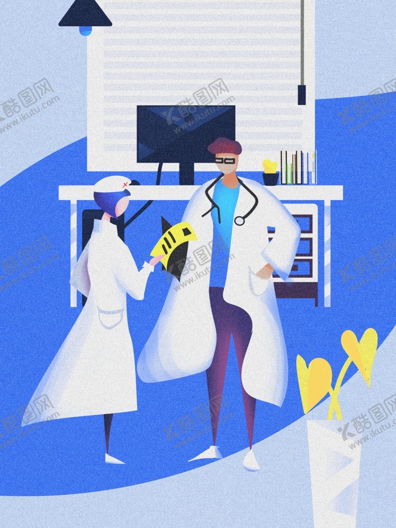 编号：72990509260947456471【酷图网】源文件下载-护士节插画