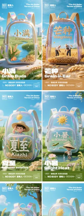 地产夏日系列海报