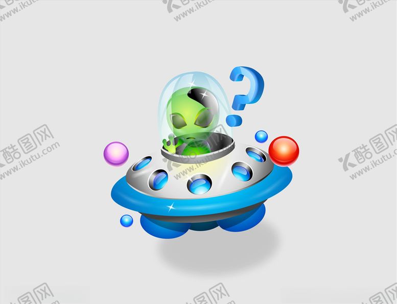 编号：70664405181055316285【酷图网】源文件下载-矢量外星人