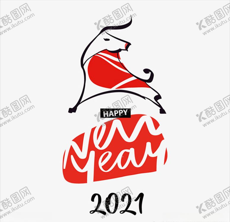 编号：86991506180623483351【酷图网】源文件下载-牛年春节元素