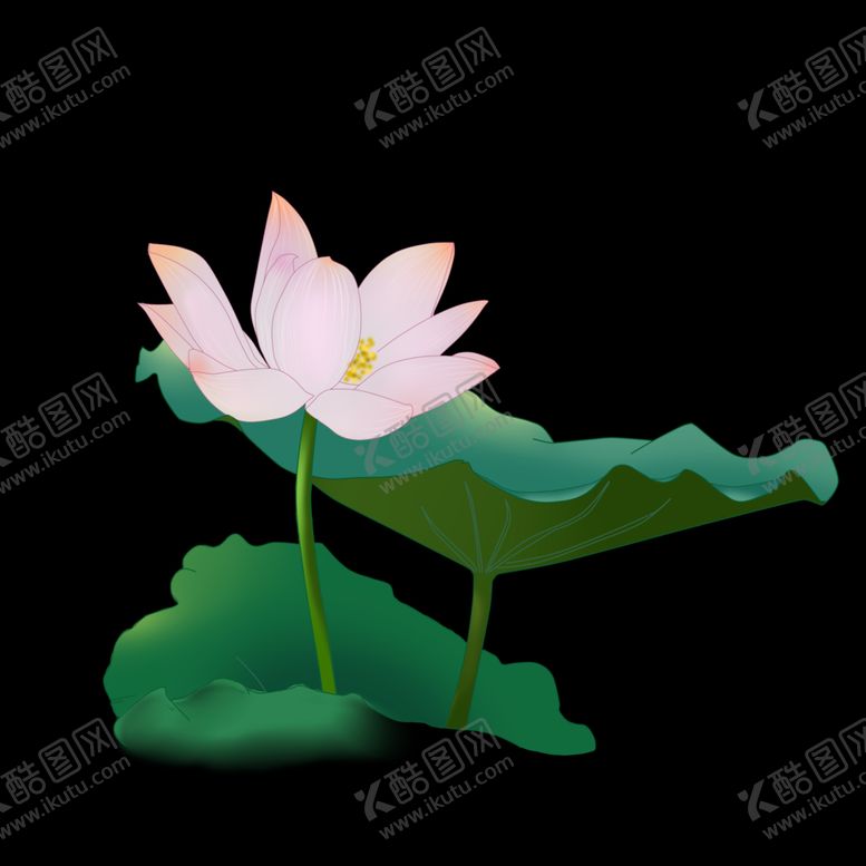 编号：88280205010917519467【酷图网】源文件下载-荷花元素