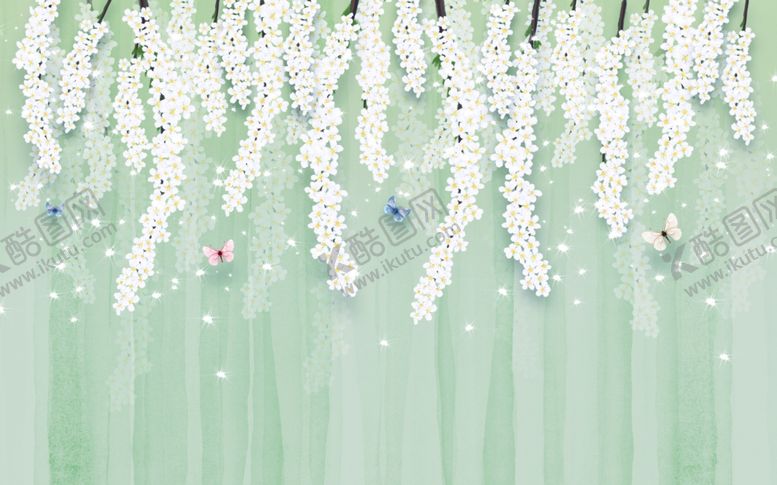 编号：29435810140214164821【酷图网】源文件下载-手绘花背景