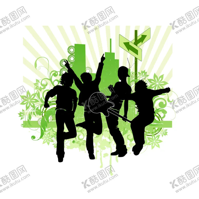编号：80732509091730178118【酷图网】源文件下载-绿色装饰