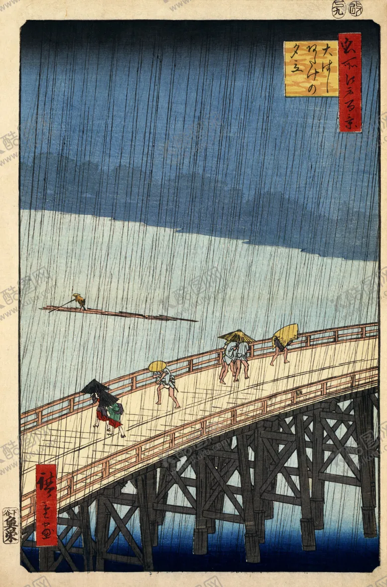 编号：19428707011740279076【酷图网】源文件下载-日本风景浮世绘
