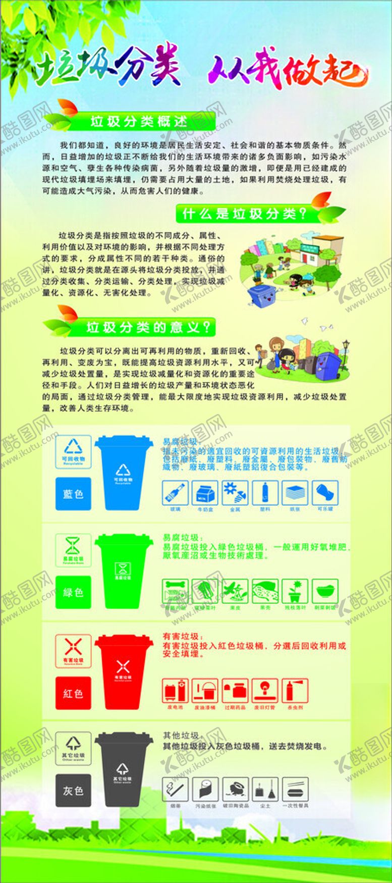 编号：23371409211903221024【酷图网】源文件下载-垃圾分类