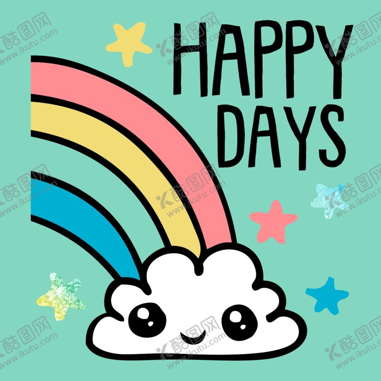 编号：82438609210253066361【酷图网】源文件下载-彩虹云朵