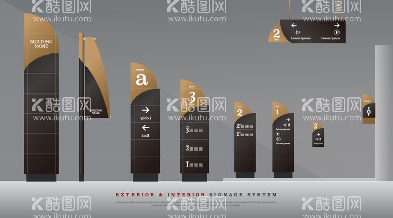 编号：70448512220351145541【酷图网】源文件下载-导向标牌