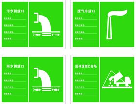 污染物排放标识  