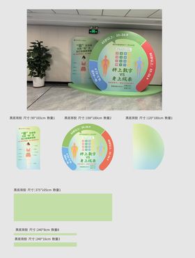 体重管理年美陈堆头