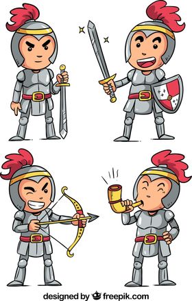 卡通骑士